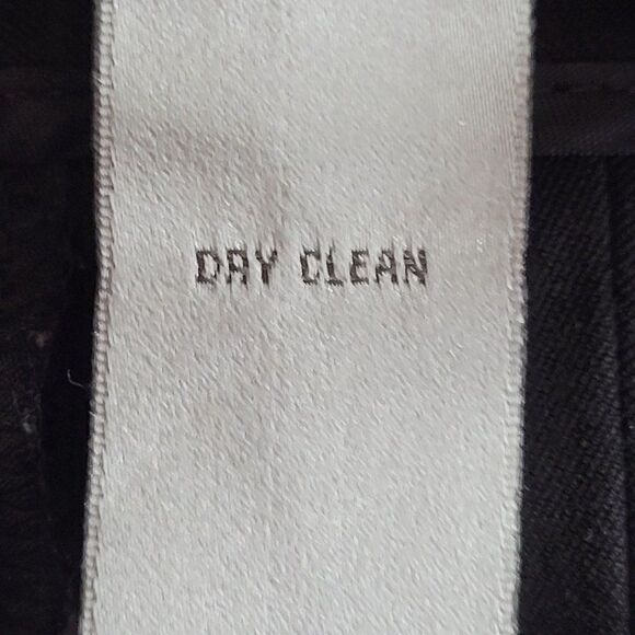 Nine West High-rise Capri Dress Pants 10 Black Stretch Tapered Flat Front - Picture 12 of 12